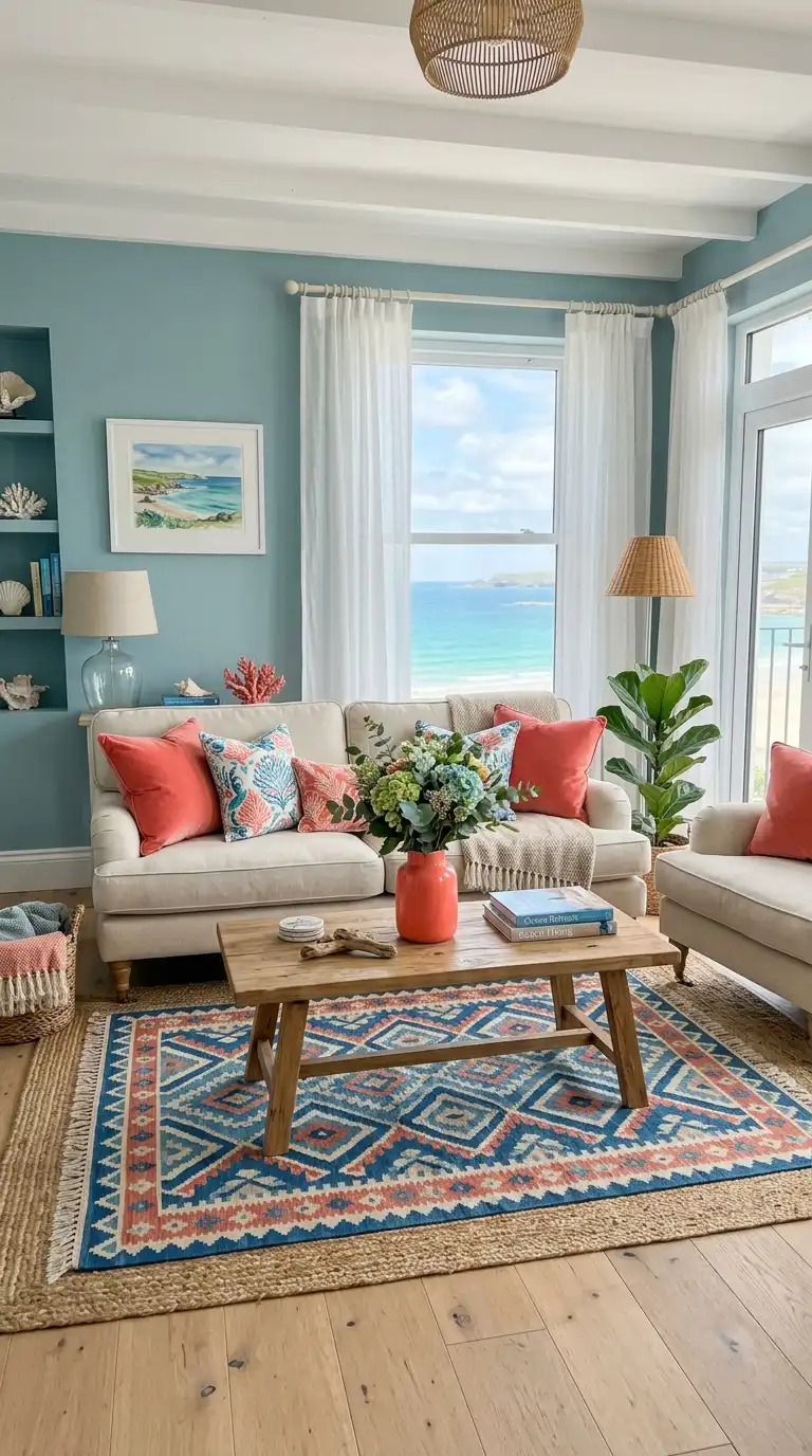 7 Duck Egg Blue Living Room Ideas