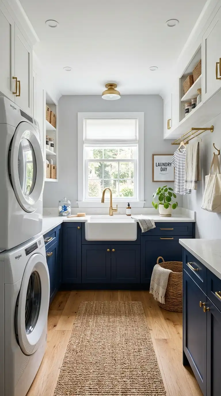 12 Dark Laundry Room Ideas