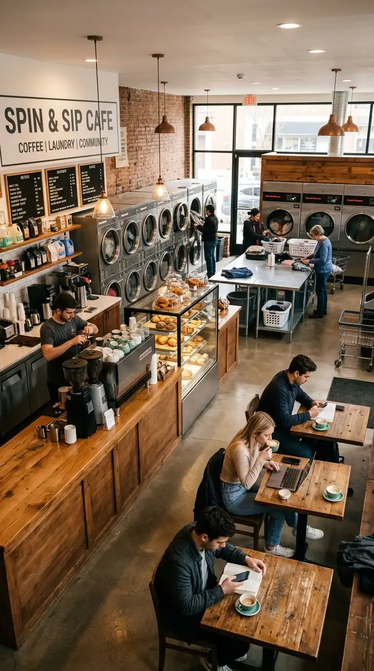 18 Laundry Shop Designs
