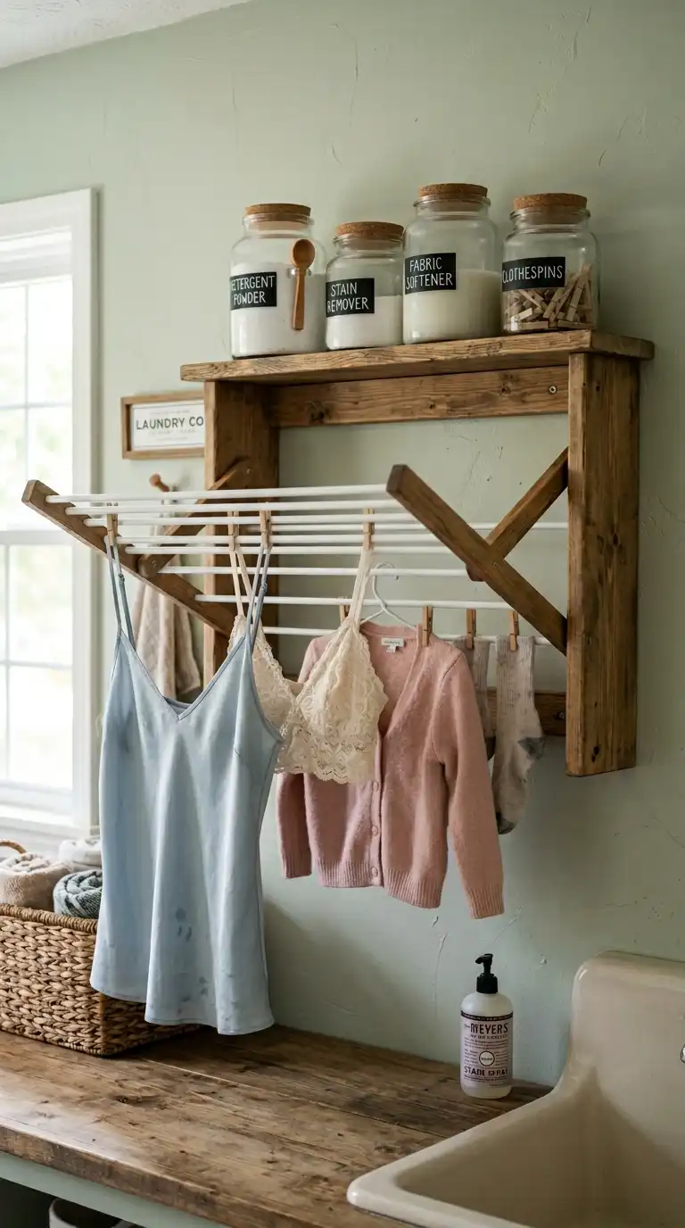 18 Laundry Room Shelf Ideas