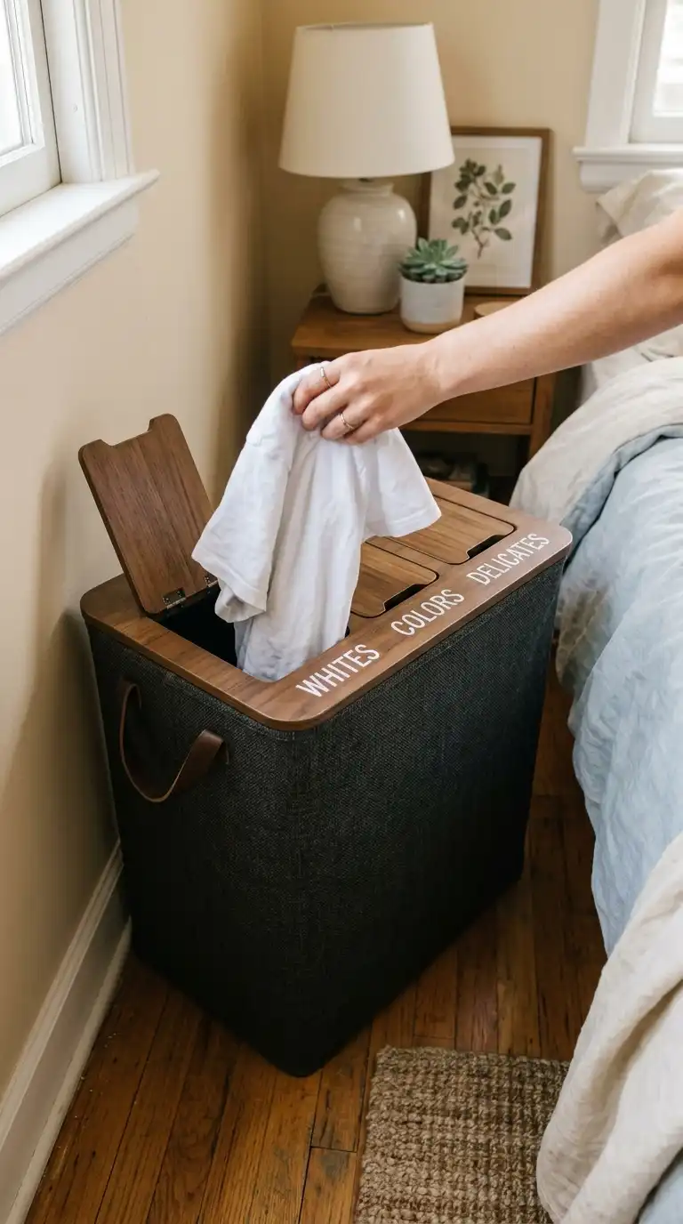 12 Laundry Basket Holder Designs