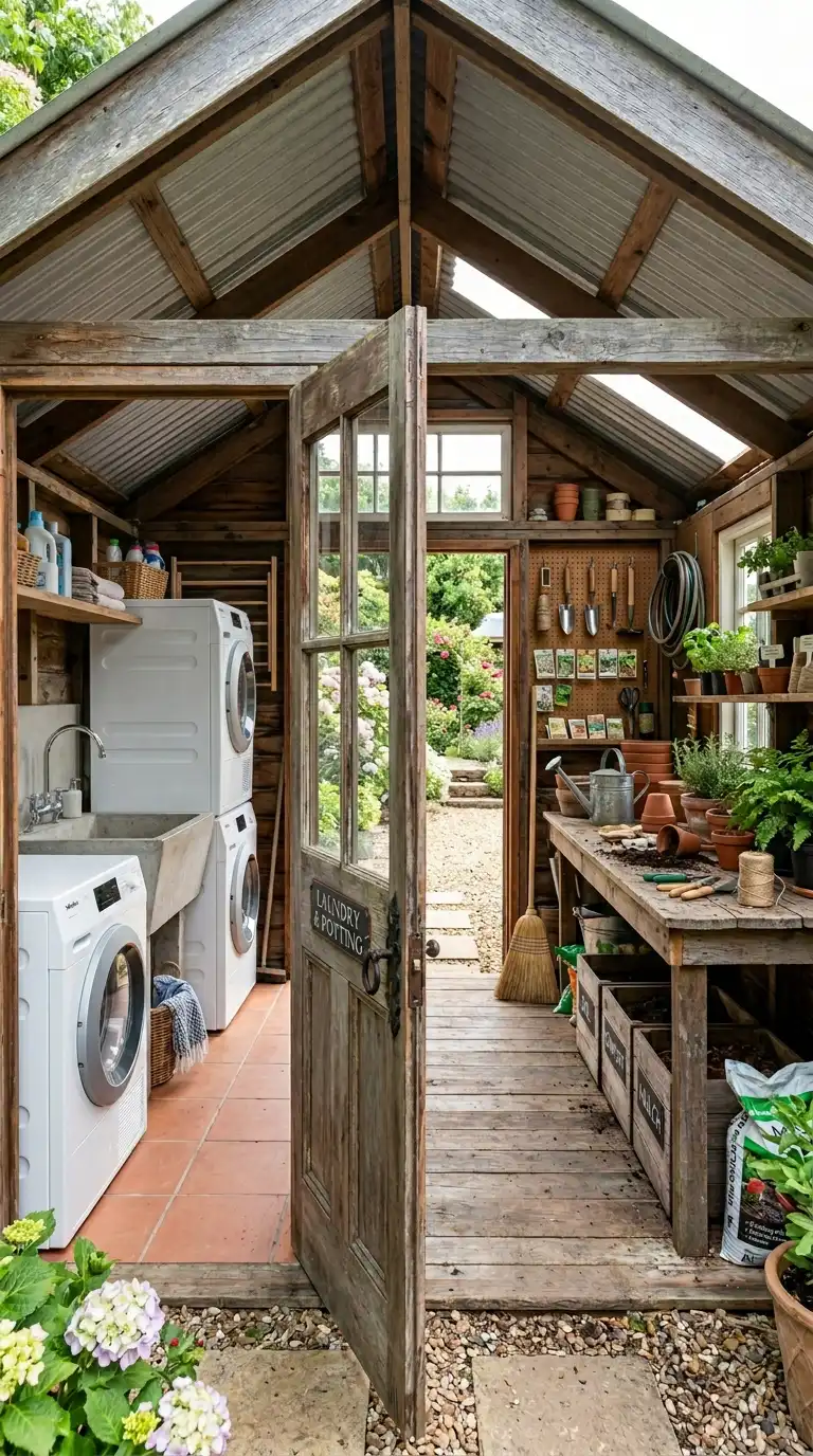 12 Outdoor Laundry Room Ideas