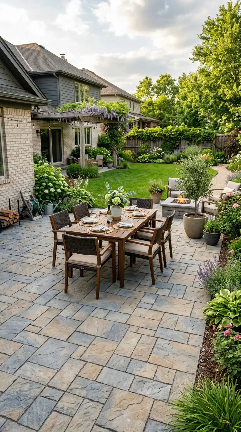 12 Backyard Pavers