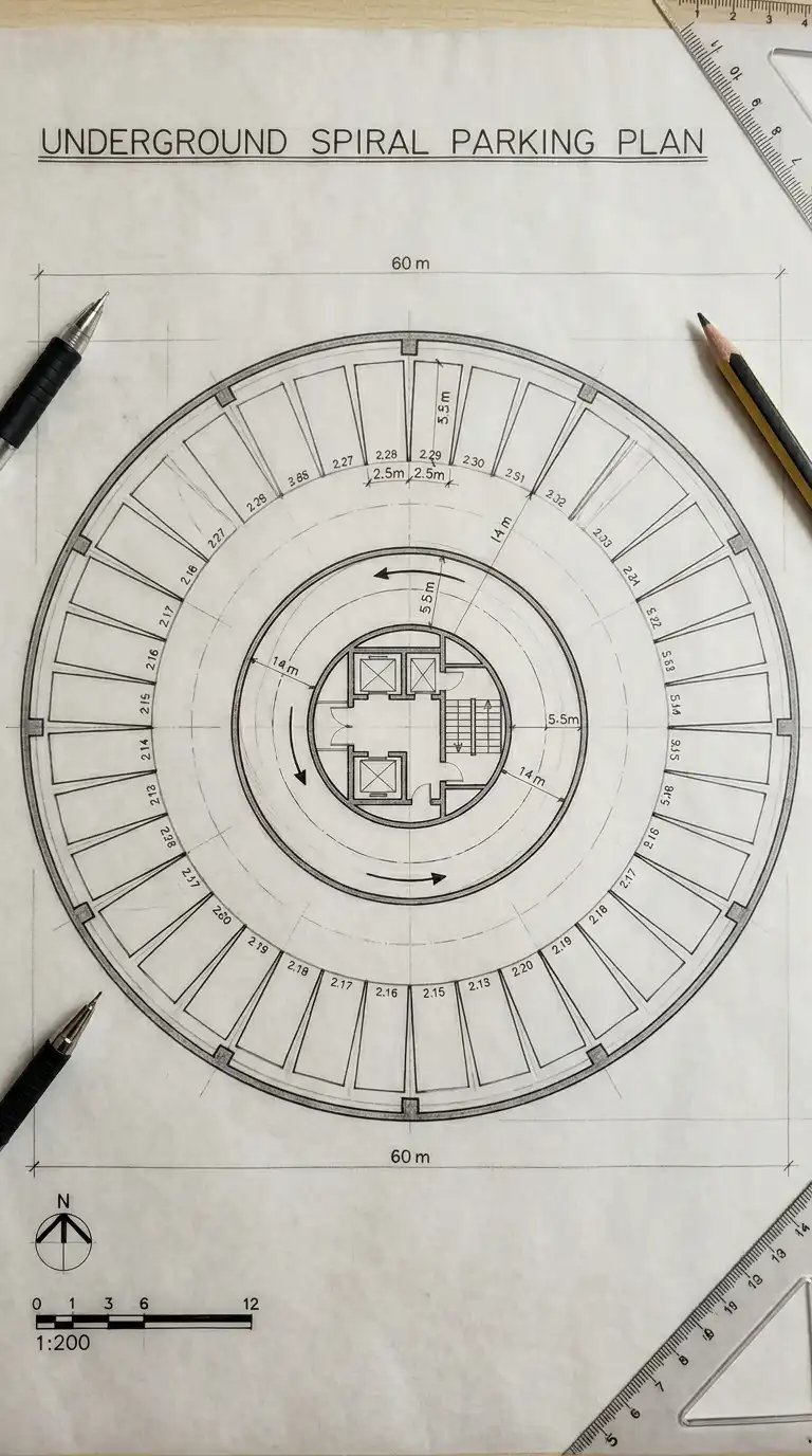 8 Underground Parking Plan