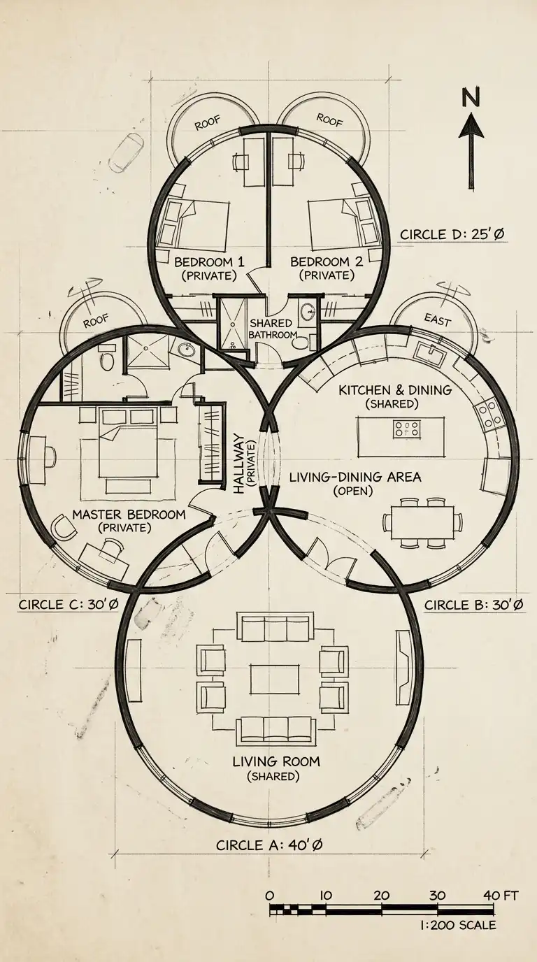 12 Circular Floor Plan Designs