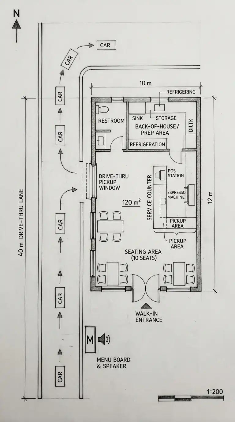 12 Coffee Shop Floor Plans