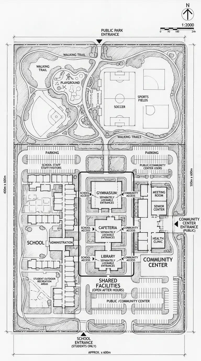 12 School Site Plan Designs