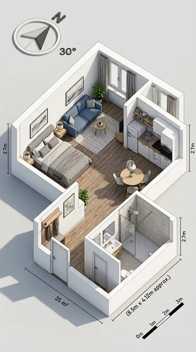 10 Rendered Floor Plan Designs