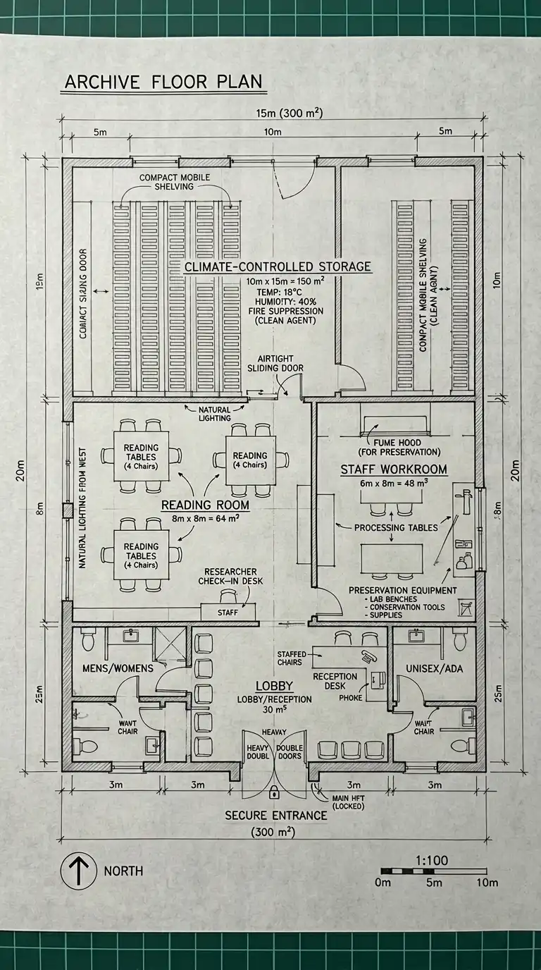 12 Library Floor Plan Designs