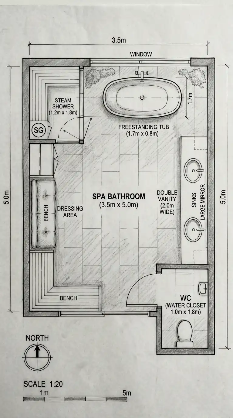 12 Bathroom Plan Ideas