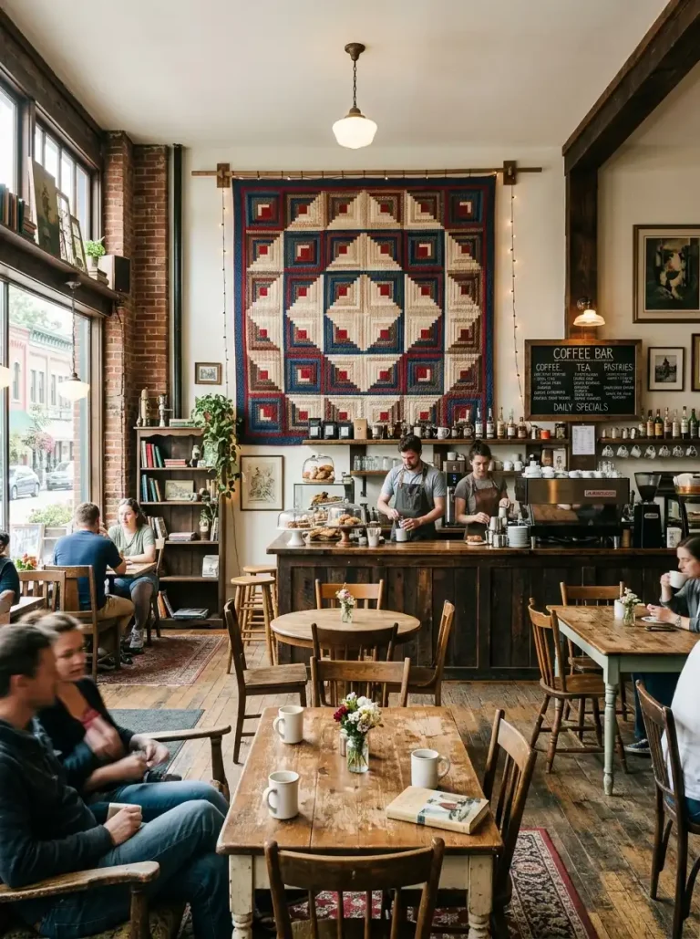 10 Rustic Vintage Café Ideas
