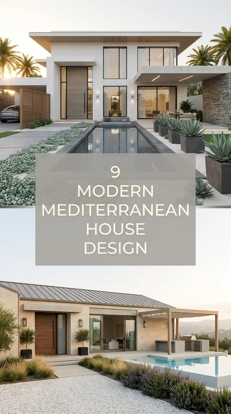 9 Modern Mediterranean House Design