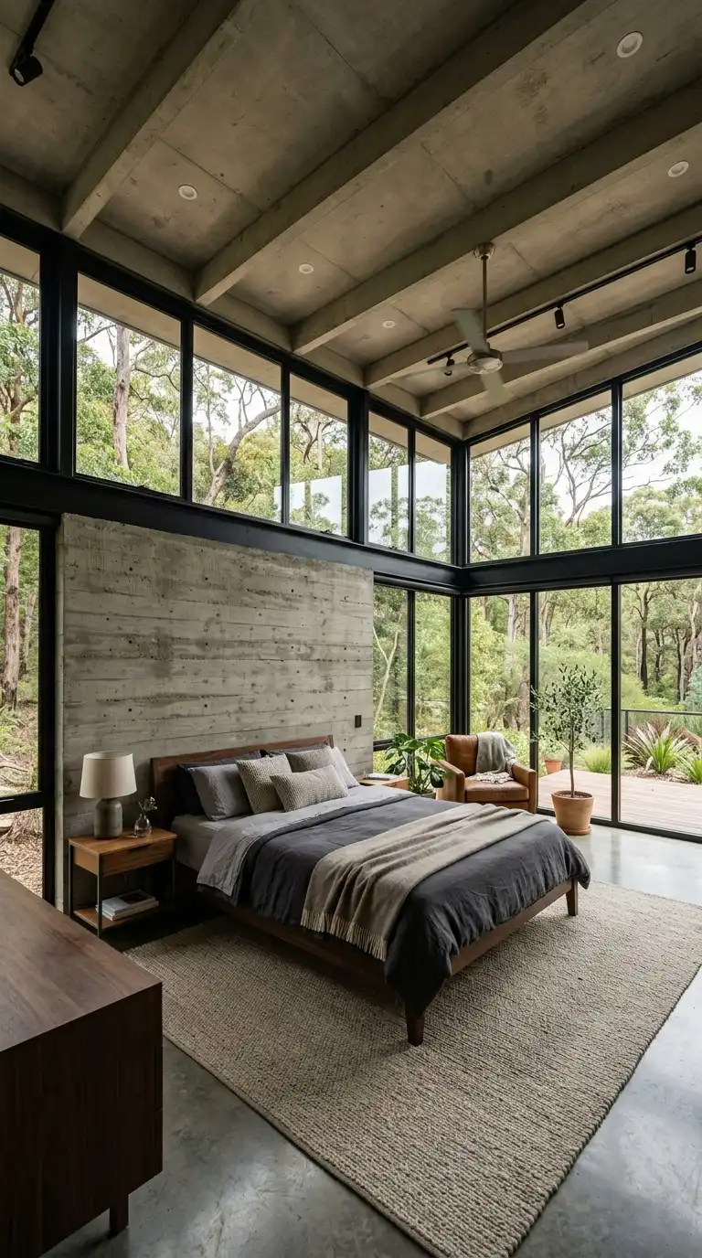 10 Modern Glass House with Big Window Designs