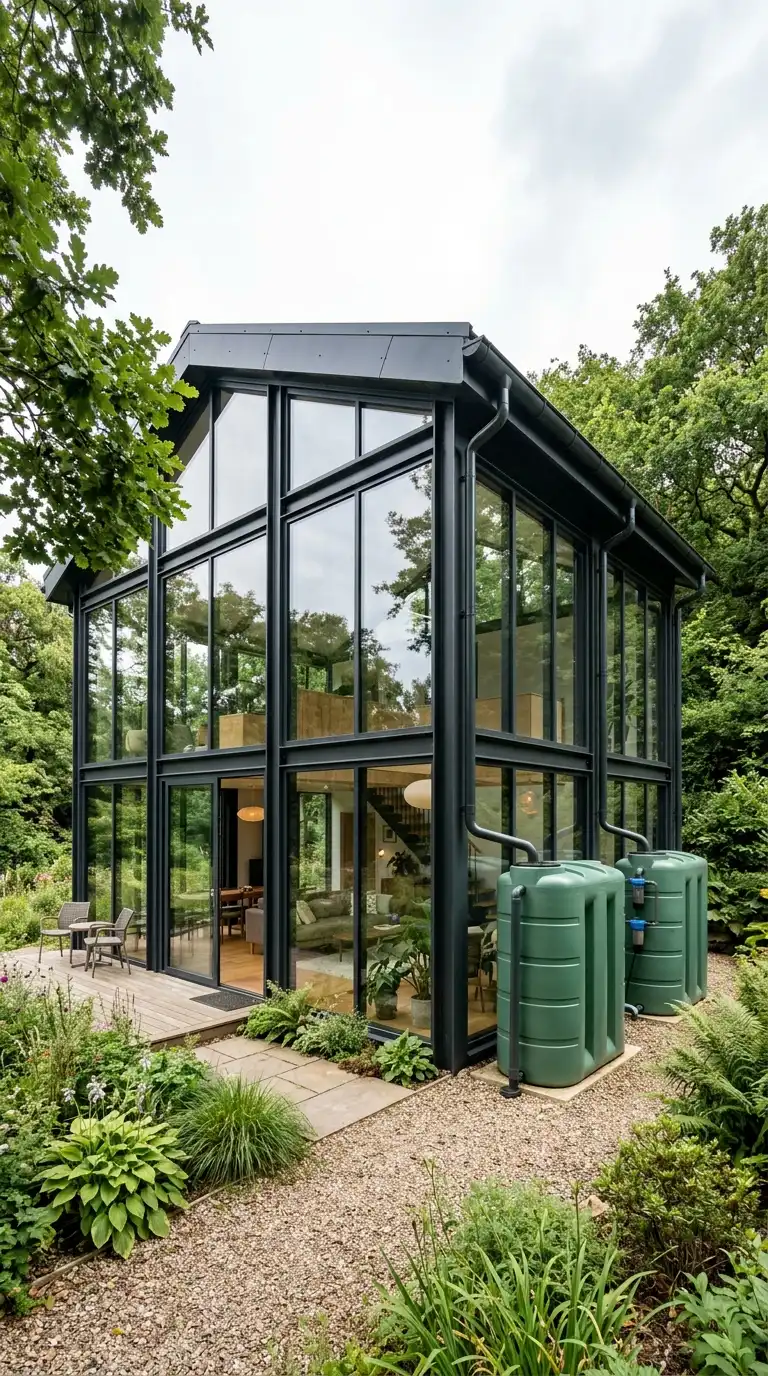 10 Modern Greenhouse Glass House Designs