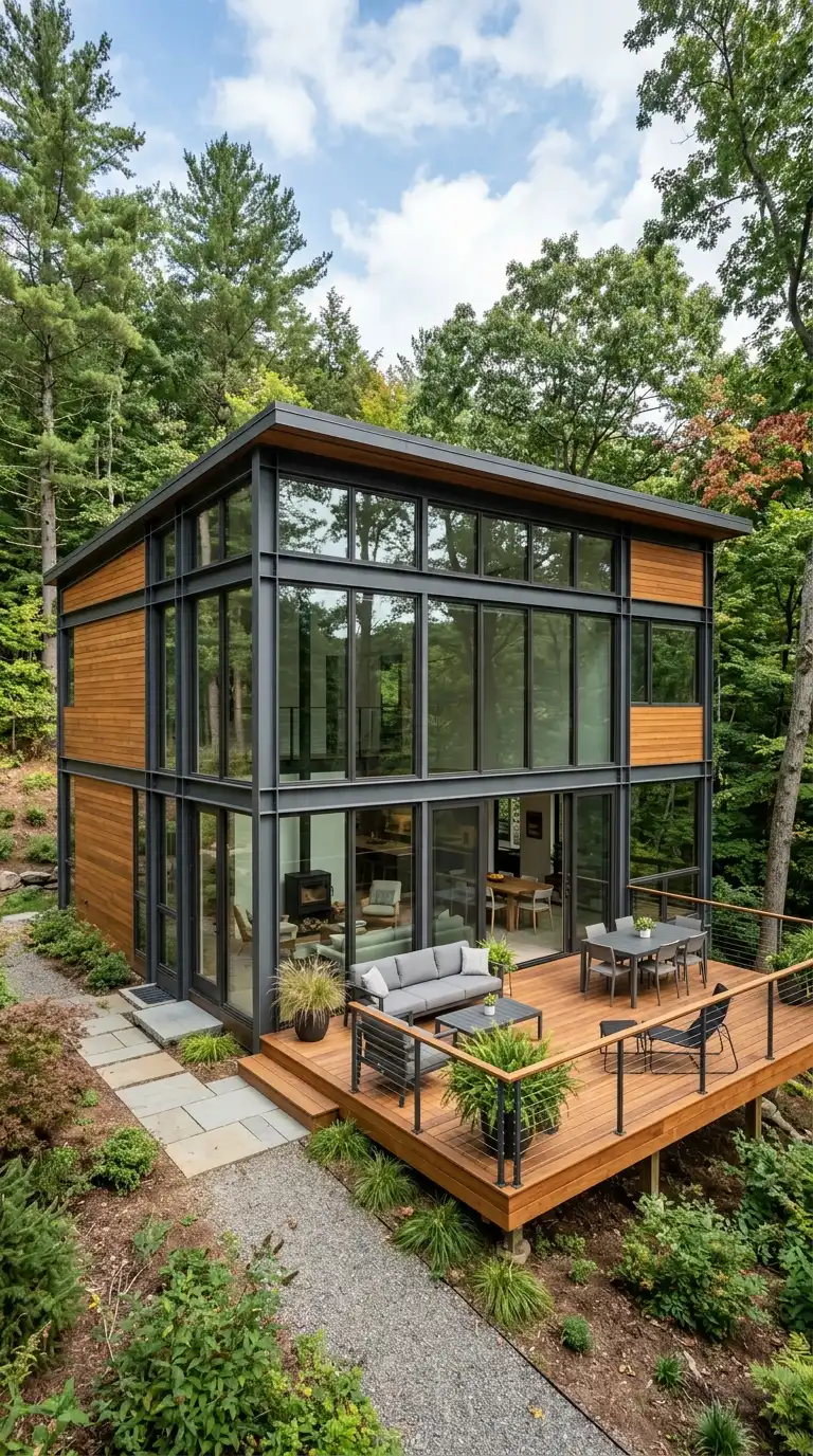 9 Modern Glass House Exterior Designs