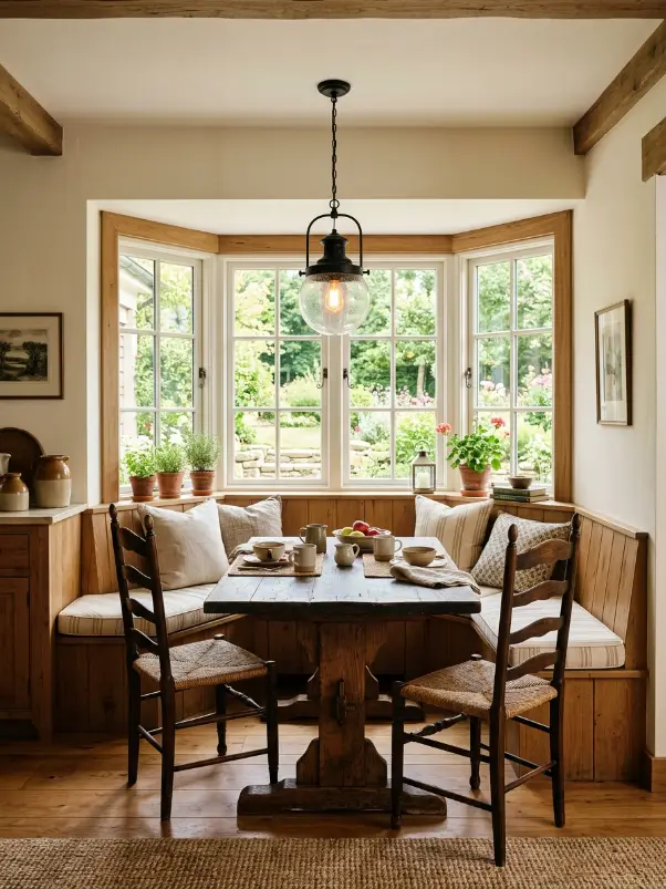 9 Bay Window Breakfast Nook Ideas
