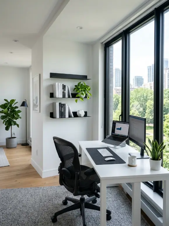 9 Ultra Modern Home Black and White Interiors