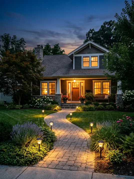9 Simple Landscaping Front Yard on a Budget