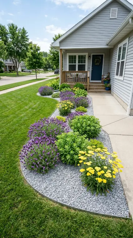 9 Simple Landscaping Front Yard Gravel Ideas
