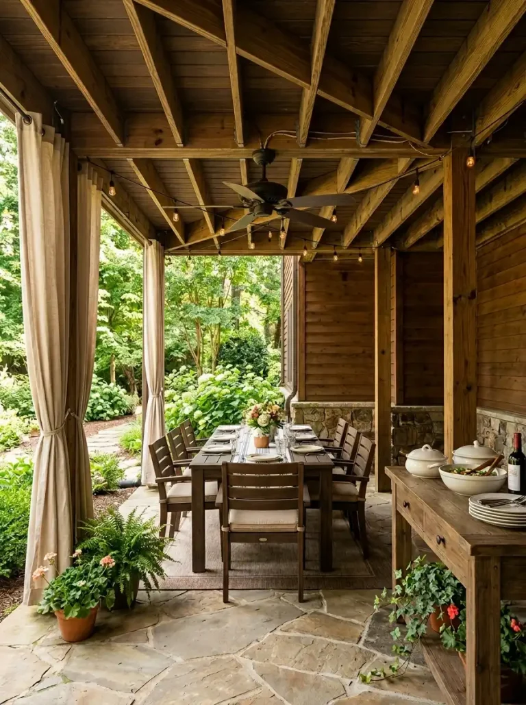 12 Outdoor Living Spaces Underneath Deck Ideas