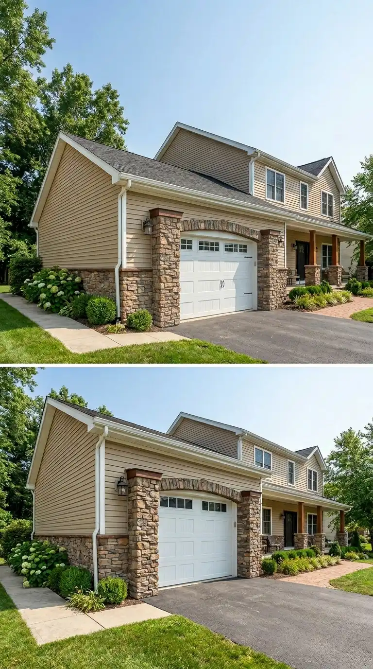 10 Garage Exterior Makeover Ideas
