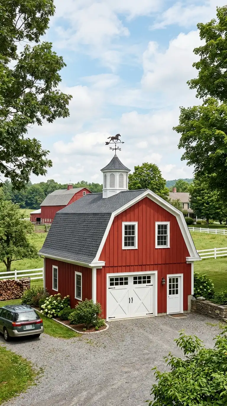 12 Farmhouse Garage Exterior Ideas