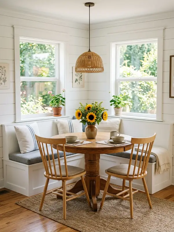 12 Corner Breakfast Nook Ideas