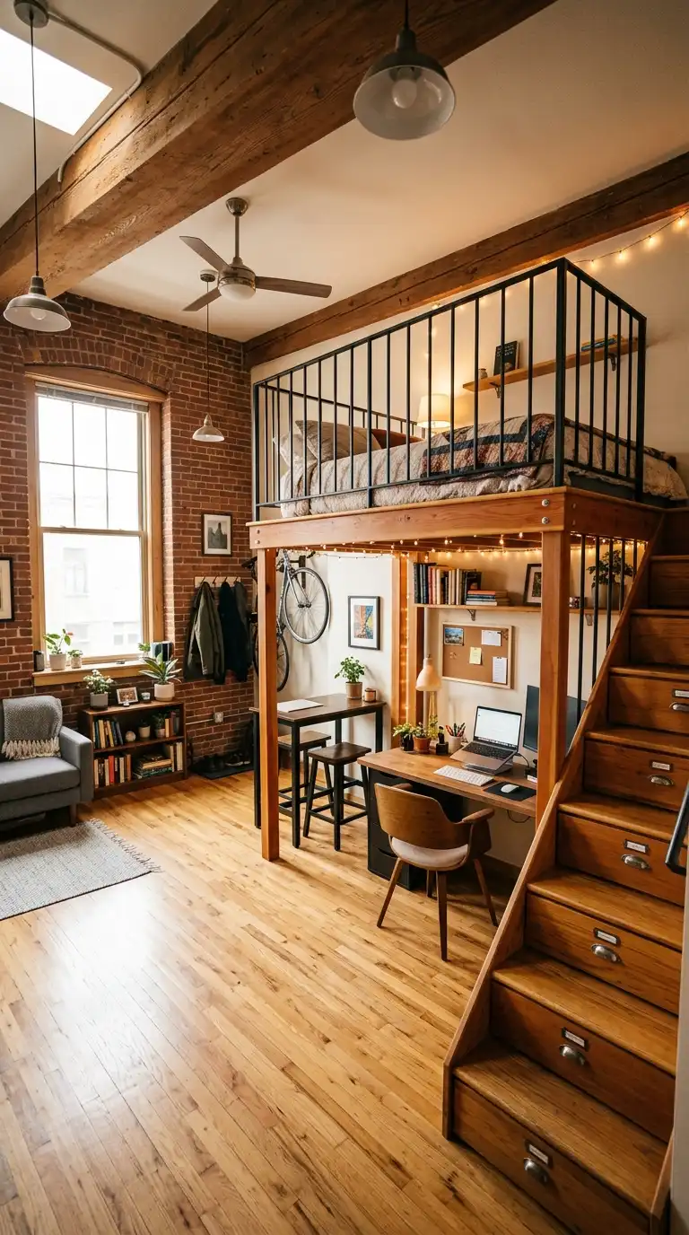 10 Tiny Loft Apartment Style Ideas