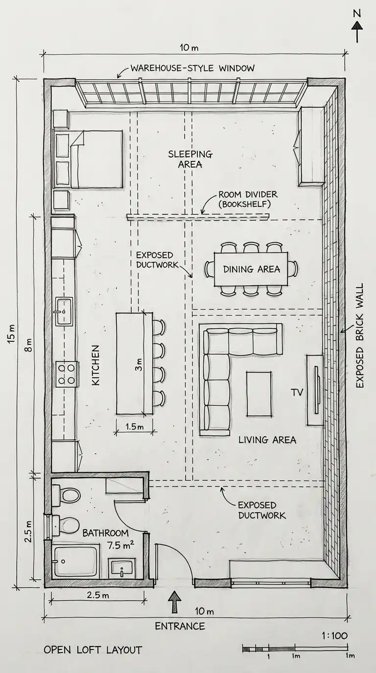 9 Loft Apartment Style Layouts
